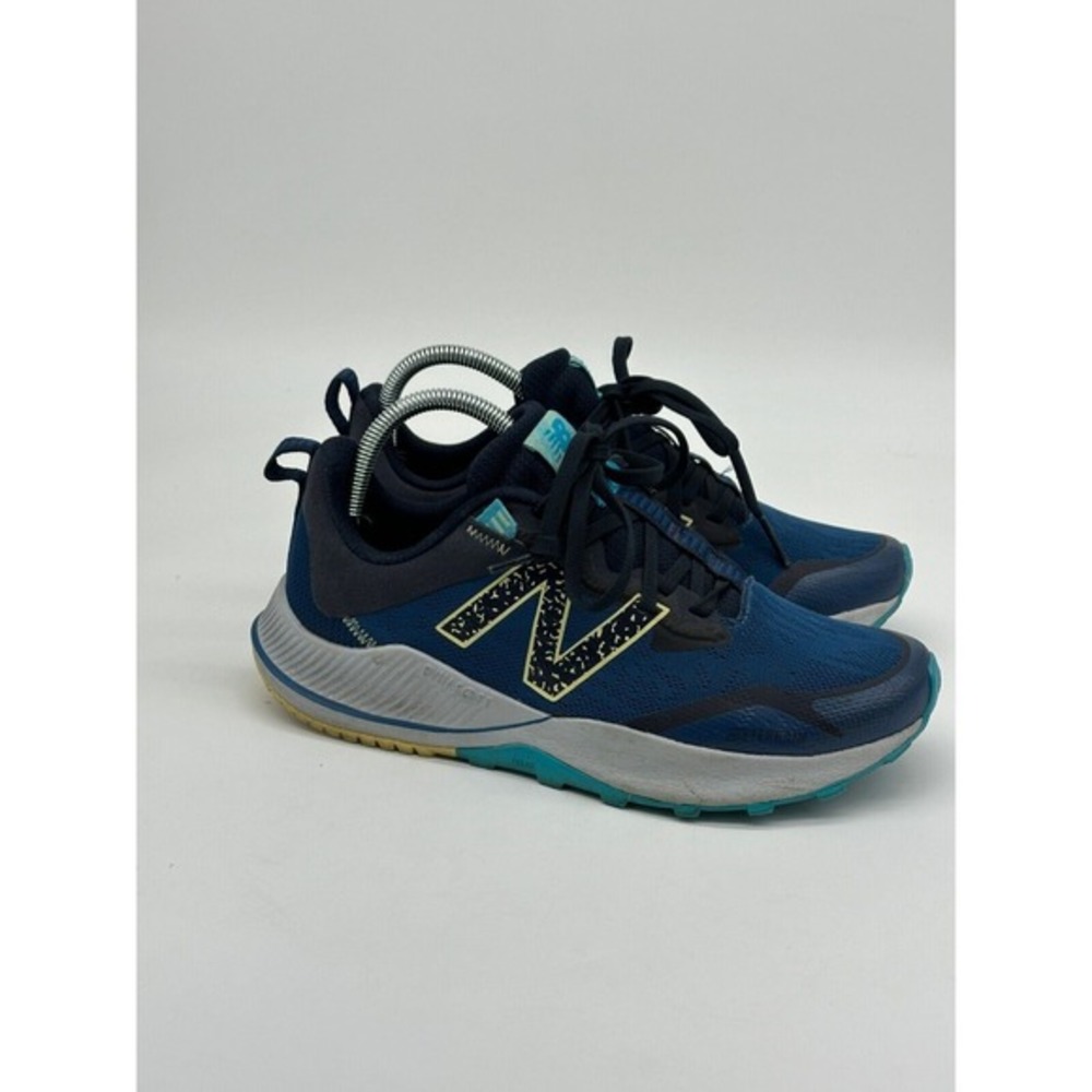 New Balance Shoes Womens 9.5B DynaSoft Nitrel V4 Blue Trail‎ Running WTNTRCB4 - Picture 4 of 9